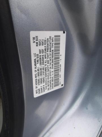 Photo 10 from auction – 2007 HONDA ODYSSEY EX with VIN 5FNRL38427B009236