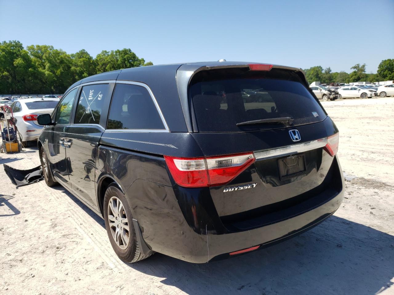 Photo 3 from auction – 2012 HONDA ODYSSEY EX with VIN 5FNRL5H62CB006151