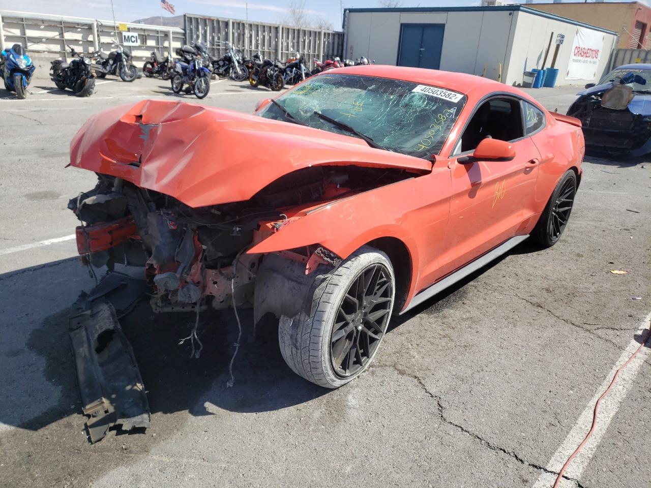 Photo 2 from auction – 2015 FORD MUSTANG with VIN 1FA6P8TH5F5318316