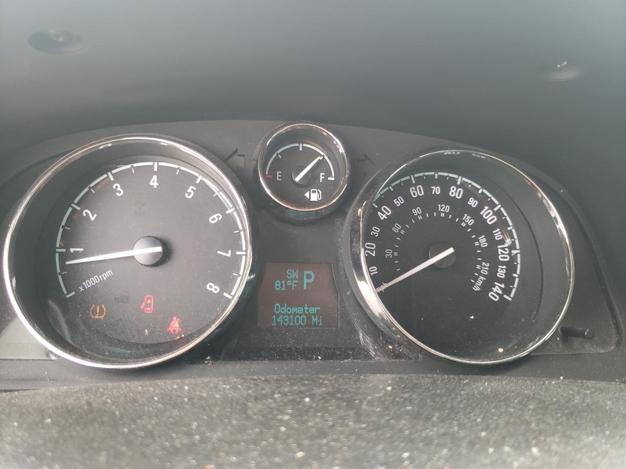 Photo 8 from auction – 2012 CHEVROLET CAPTIVA SP with VIN 3GNAL3E59CS608296