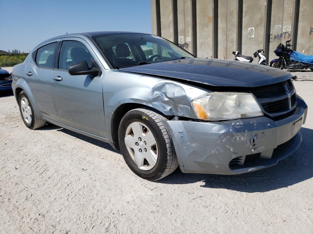 DODGE AVENGER SX 2010 with VIN 1B3CC4FB6AN228918 - Photo from auction