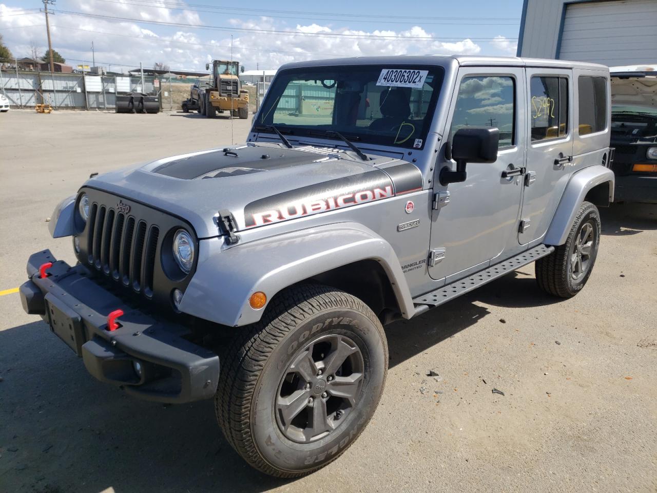 Photo 2 from auction – 2017 JEEP WRANGLER U with VIN 1C4BJWFG5HL635352