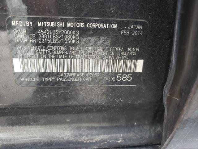 Photo 10 from auction – 2014 MITSUBISHI LANCER EVO with VIN JA32W8FV5EU020641