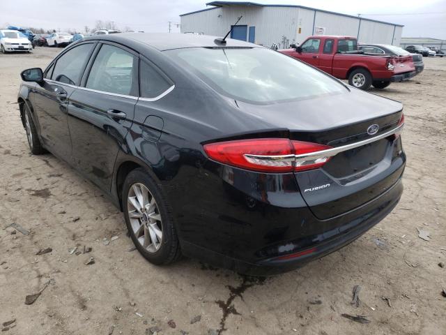 Photo 3 from auction – 2017 FORD FUSION SE with VIN 3FA6P0H70HR237158