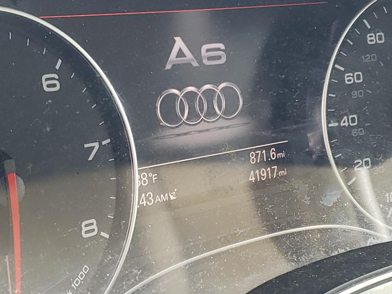 Photo 8 from auction – 2014 AUDI A6 PREMIUM with VIN WAUGFAFC4EN008145