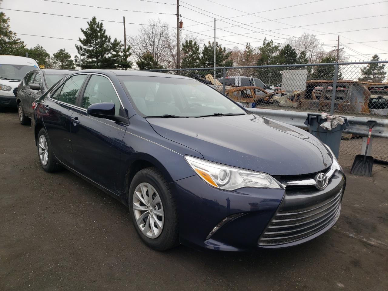 TOYOTA CAMRY LE 2017 with VIN 4T1BF1FK2HU660210 - Photo from auction