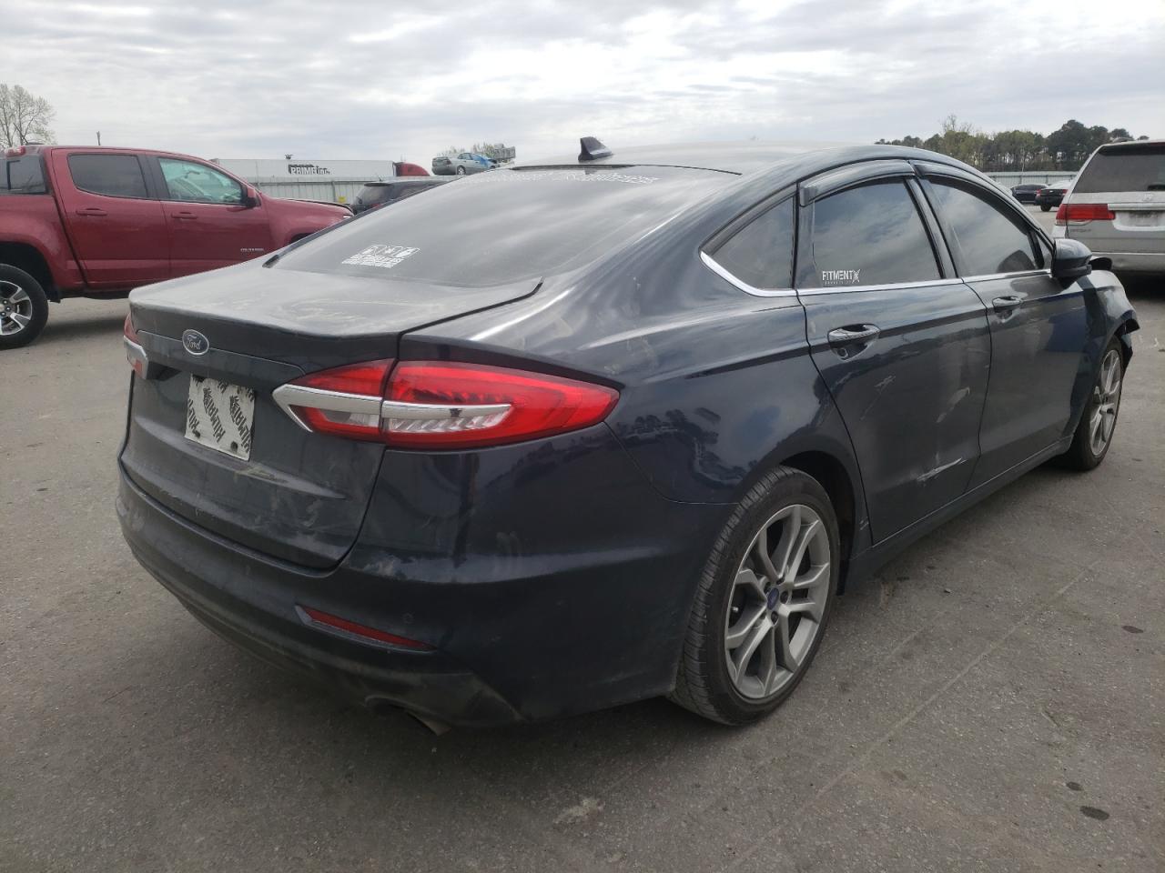 Photo 4 from auction – 2020 FORD FUSION SE with VIN 3FA6P0HD4LR160552