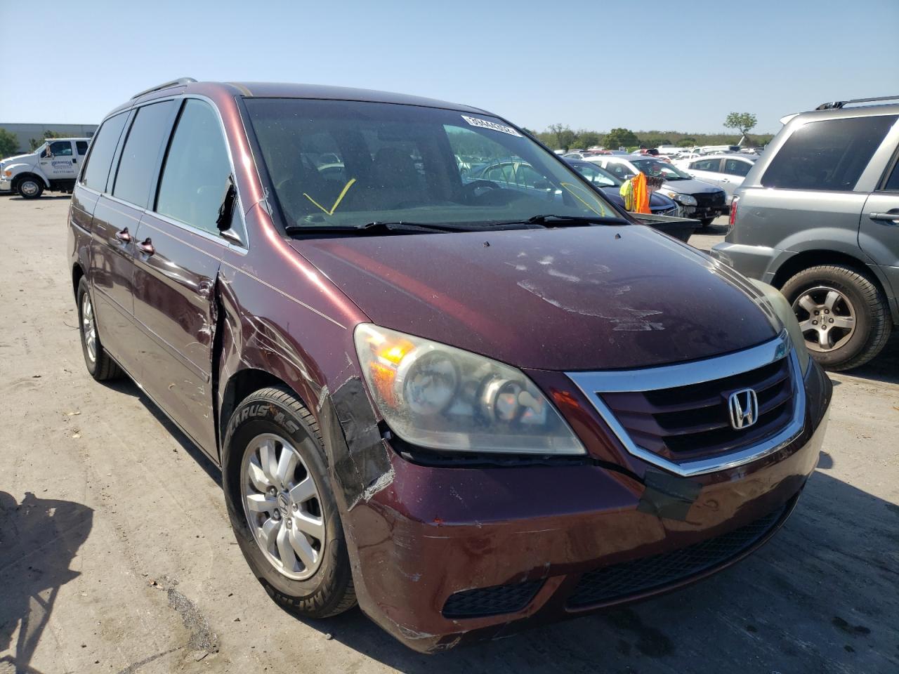Photo 1 from auction – 2008 HONDA ODYSSEY EX with VIN 5FNRL38428B067977