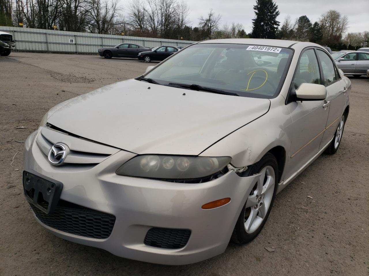 Photo 2 from auction – 2008 MAZDA 6 I with VIN 1YVHP80C485M27116