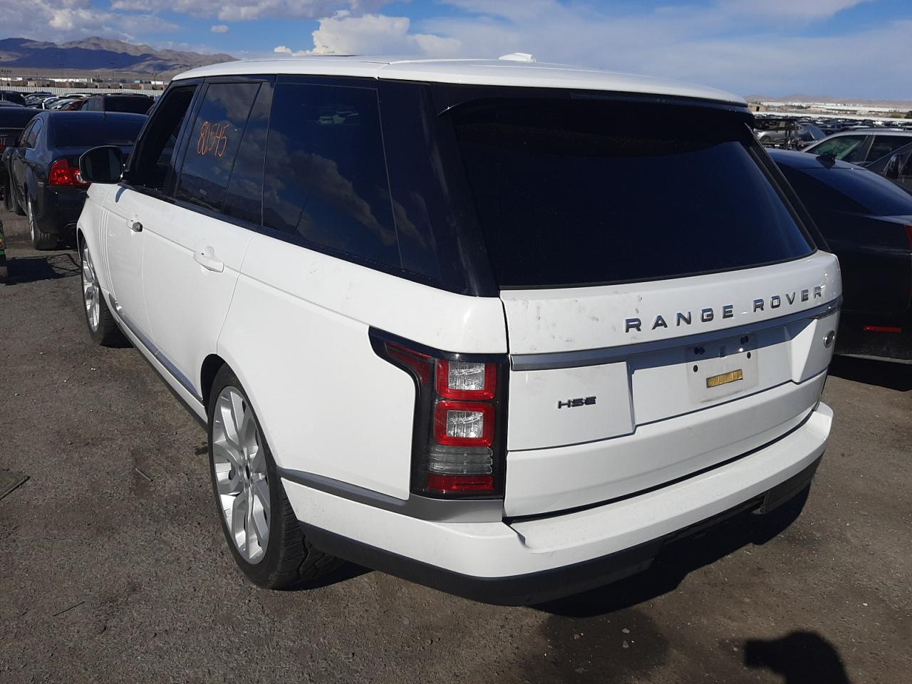 Photo 3 from auction – 2014 LAND ROVER RANGE ROVE with VIN SALGS2WF3EA144166