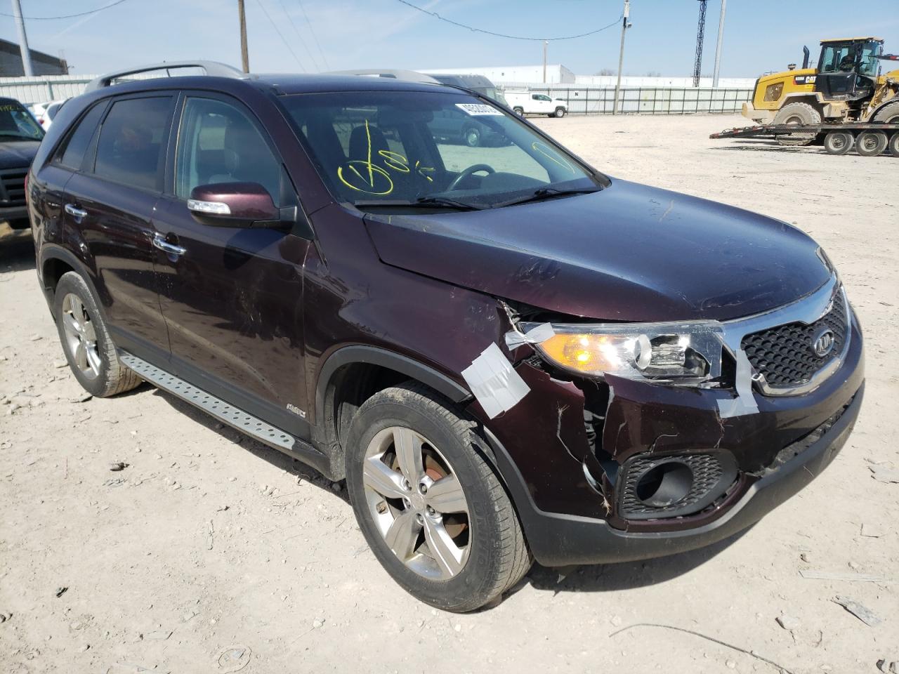KIA SORENTO EX 2012 with VIN 5XYKUDA22CG206620 - Photo from auction