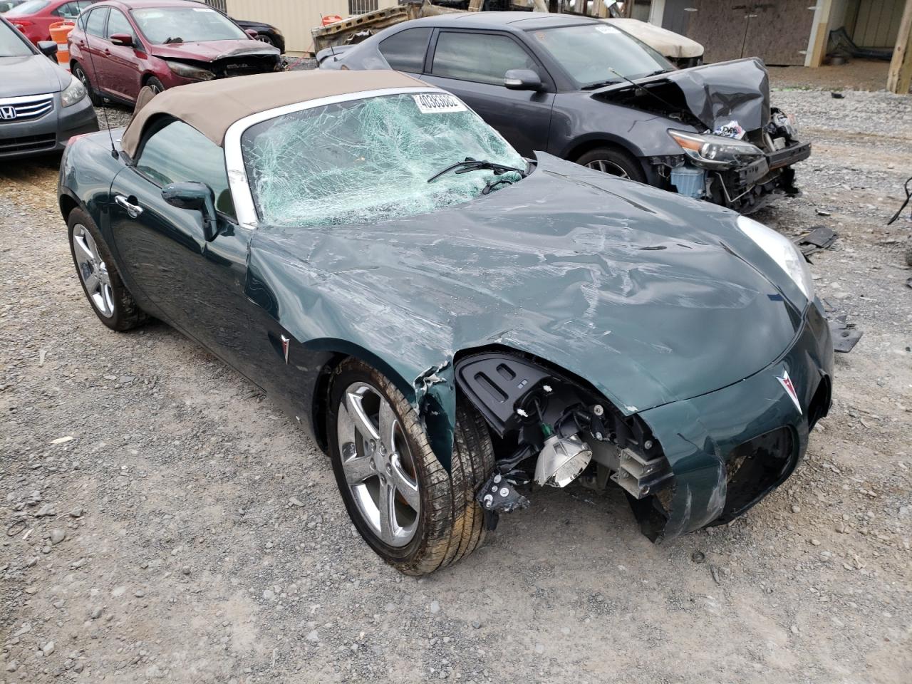 PONTIAC SOLSTICE 2007 with VIN 1G2MB35B97Y113775 - Photo from auction
