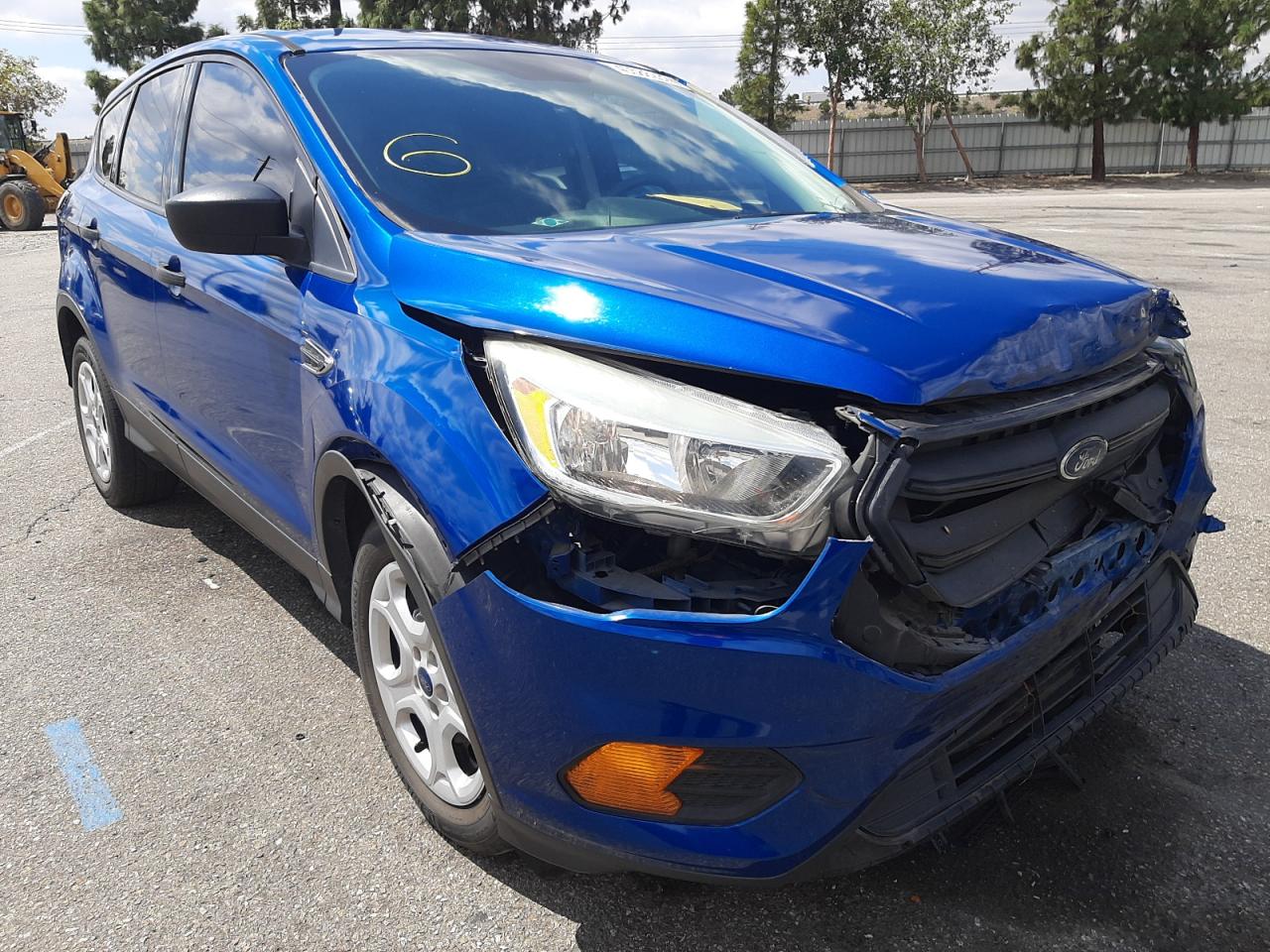 FORD ESCAPE S 2017 with VIN 1FMCU0F71HUC11178 - Photo from auction