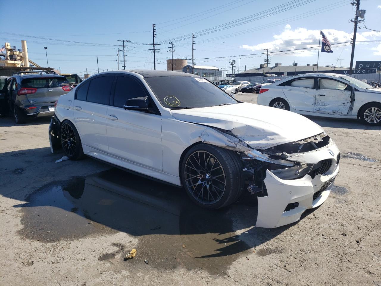 BMW 340 I 2016 with VIN WBA8B3G58GNT91747 - Photo from auction