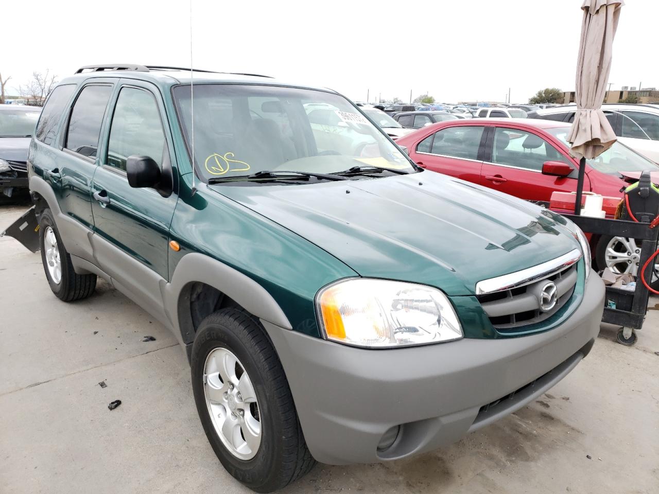 MAZDA TRIBUTE DX 2001 with VIN 4F2YU07181KM49079 - Photo from auction