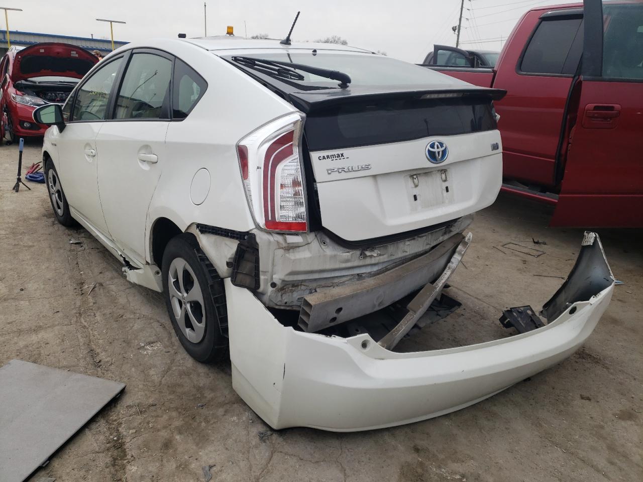Photo 3 from auction – 2012 TOYOTA PRIUS with VIN JTDKN3DU8C5488985