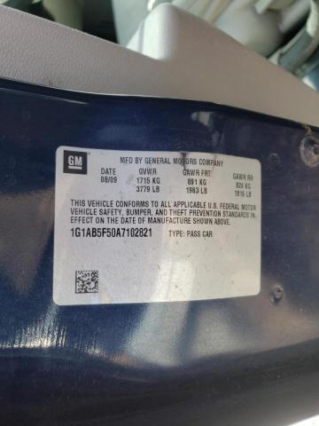 Photo 10 from auction – 2010 CHEVROLET COBALT LS with VIN 1G1AB5F50A7102821