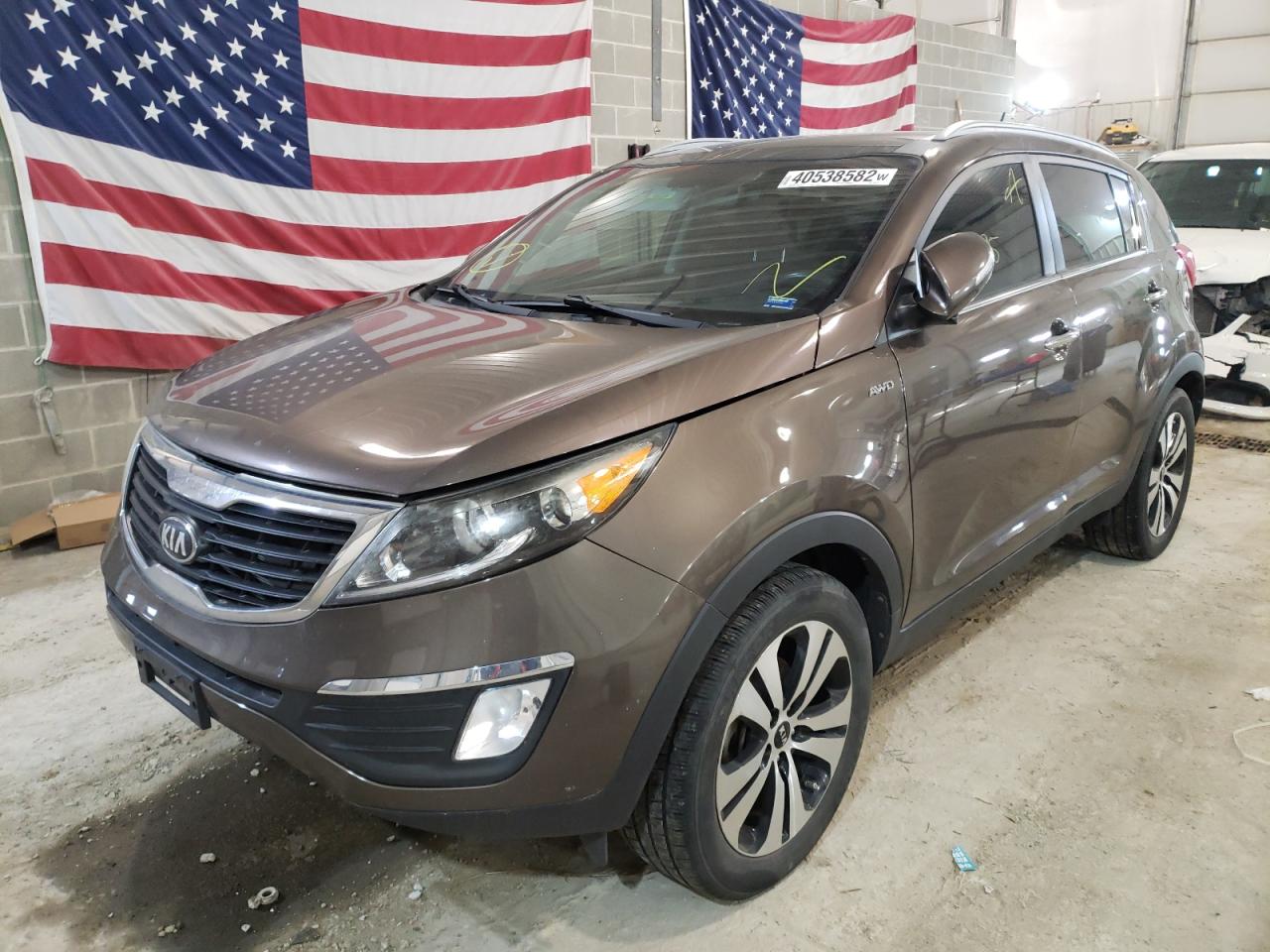 Photo 2 from auction – 2013 KIA SPORTAGE E with VIN KNDPCCA29D7469429