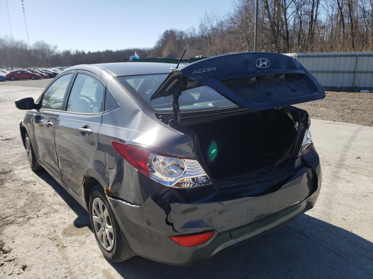Photo 9 from auction – 2012 HYUNDAI ACCENT GLS with VIN KMHCT4AEXCU153211