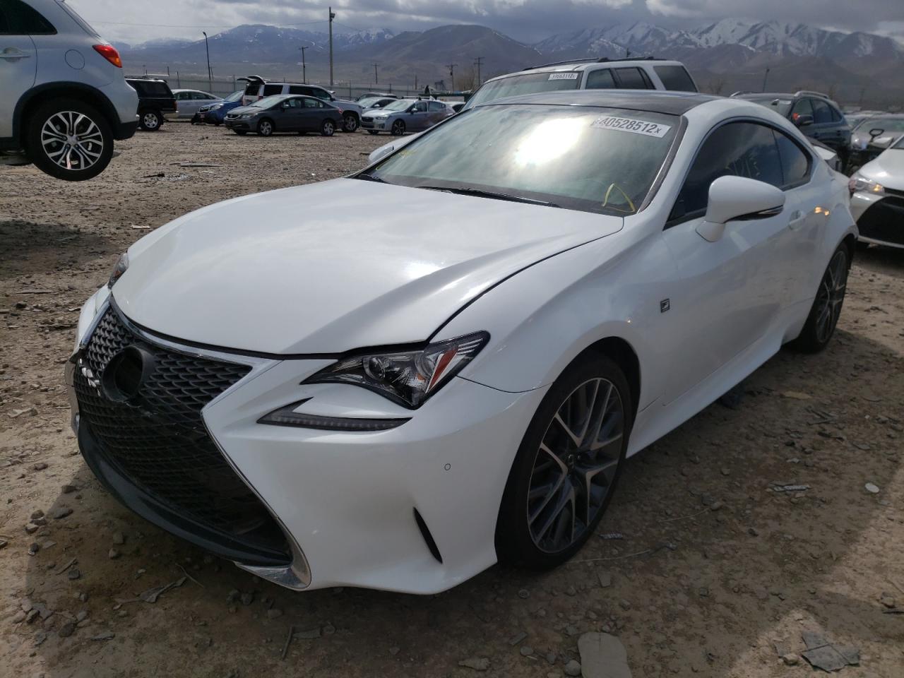 Photo 2 from auction – 2017 LEXUS RC 200T with VIN JTHHA5BC6H5005382