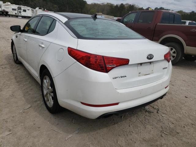 Photo 3 from auction – 2013 KIA OPTIMA EX with VIN 5XXGN4A77DG155071