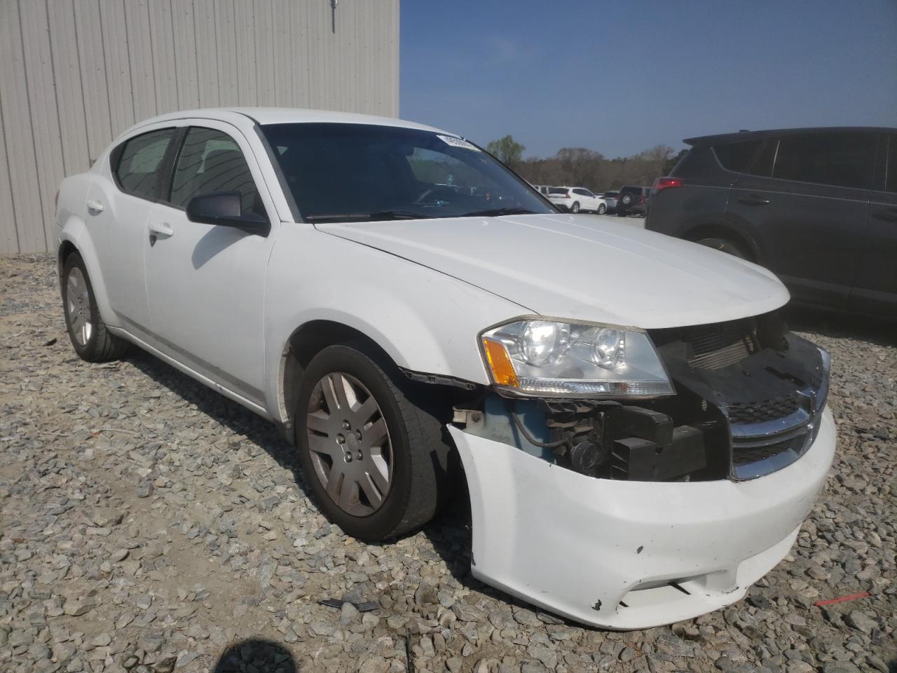 DODGE AVENGER SE 2012 with VIN 1C3CDZAB5CN193294 - Photo from auction