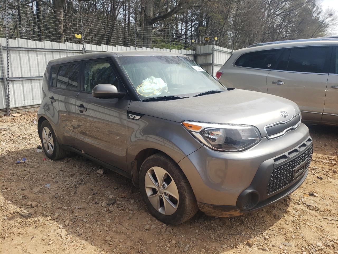 KIA SOUL 2016 with VIN KNDJN2A25G7345849 - Photo from auction