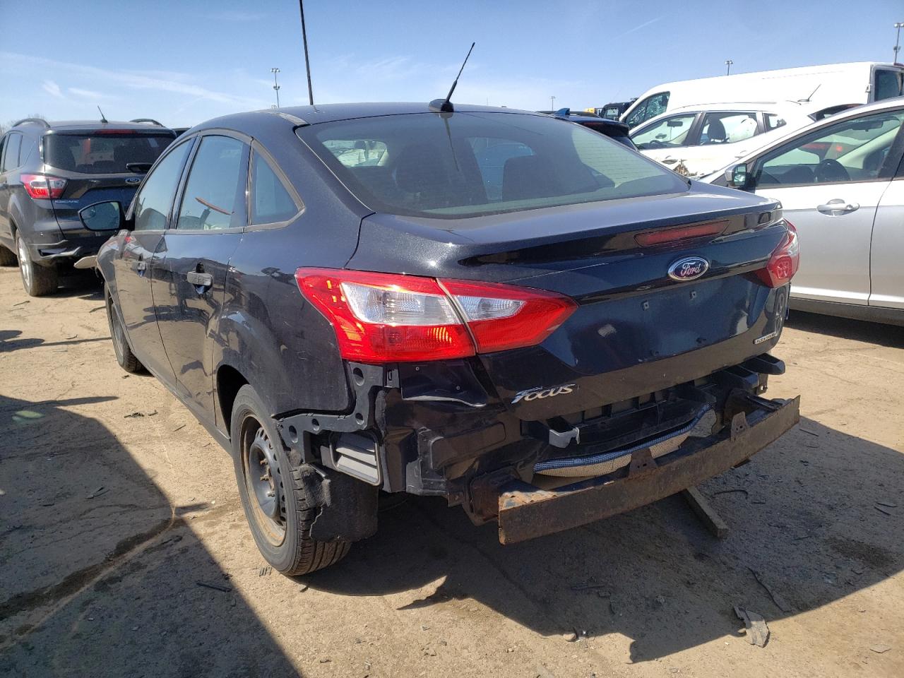 Photo 3 from auction – 2012 FORD FOCUS S with VIN 1FAHP3E25CL402616