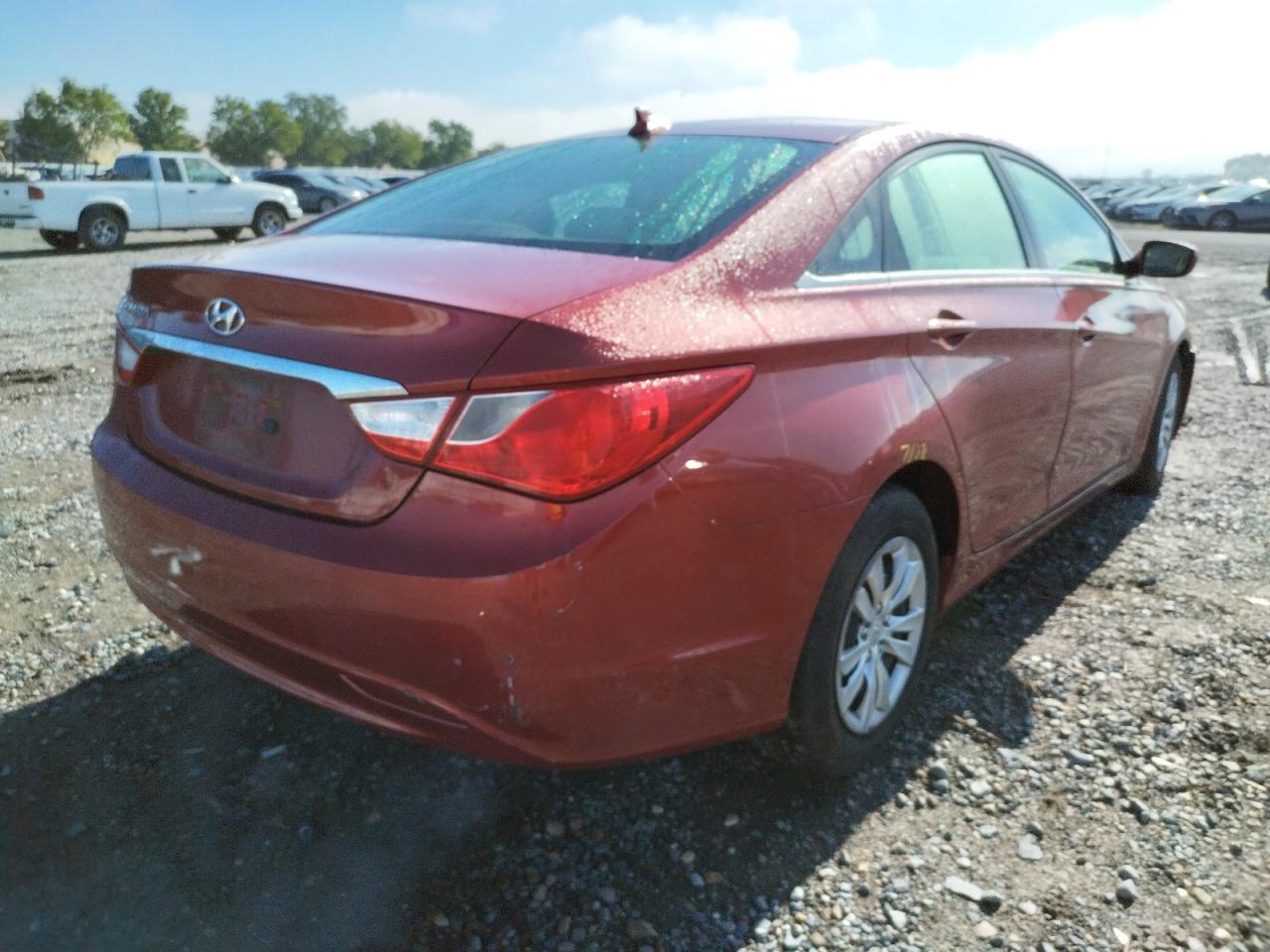 Photo 4 from auction – 2012 HYUNDAI SONATA GLS with VIN 5NPEB4AC7CH415534