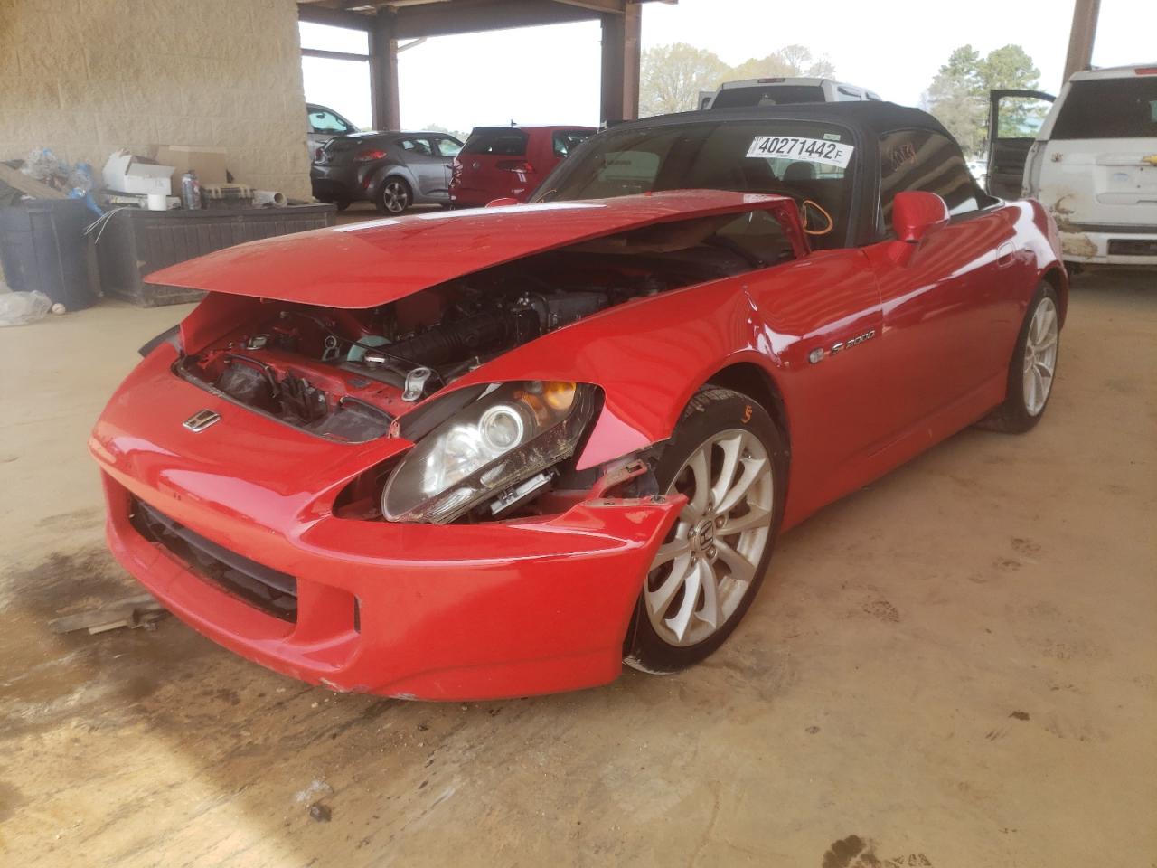 Photo 2 from auction – 2006 HONDA S2000 with VIN JHMAP21496S004380