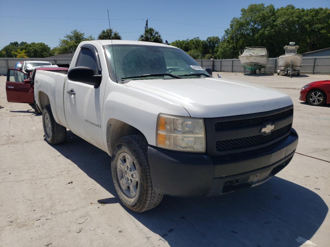 CHEVROLET SILVERADO 2008 with VIN 1GCEK14C08Z177990 - Photo from auction