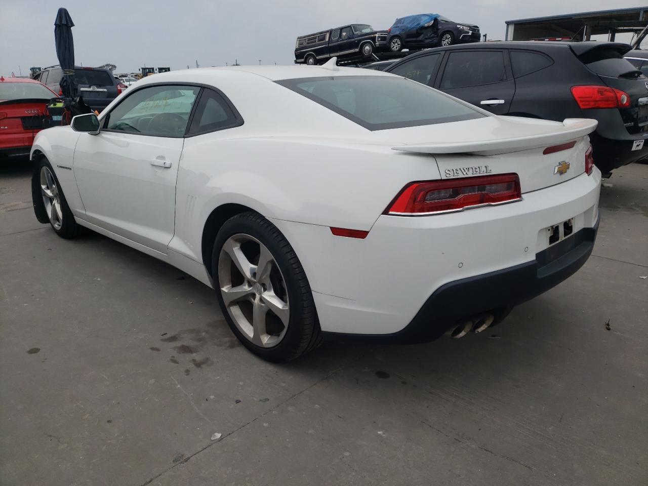 Photo 3 from auction – 2015 CHEVROLET CAMARO LT with VIN 2G1FF1E31F9296302