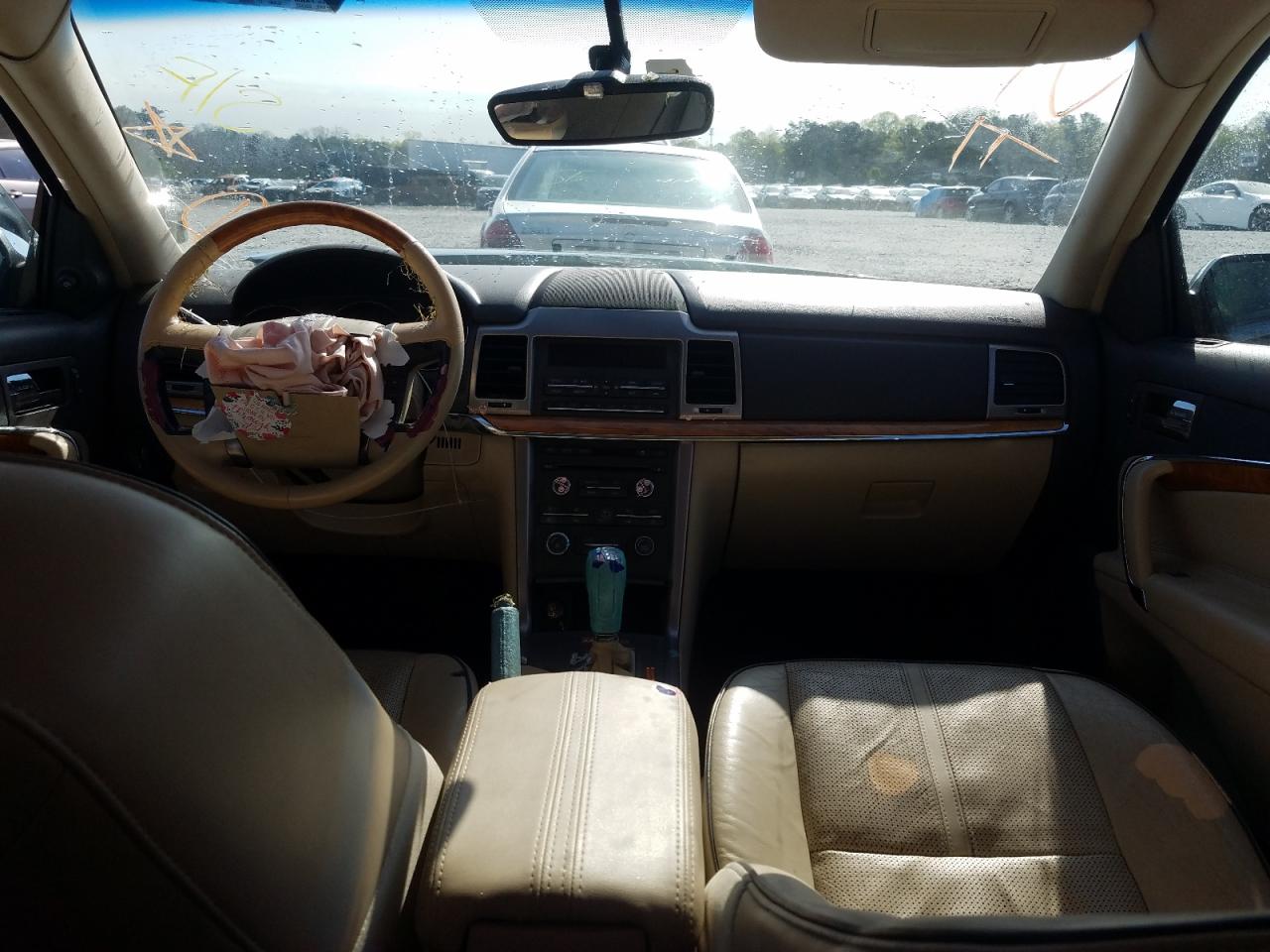 Photo 9 from auction – 2010 LINCOLN MKZ with VIN 3LNHL2GC8AR649905