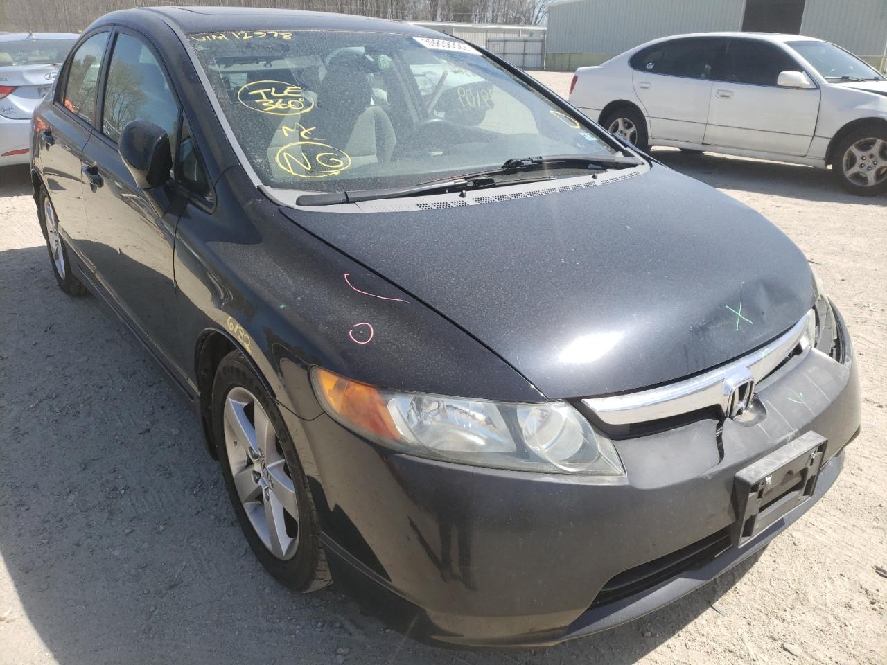 HONDA CIVIC EX 2007 with VIN 1HGFA16807L112978 - Photo from auction