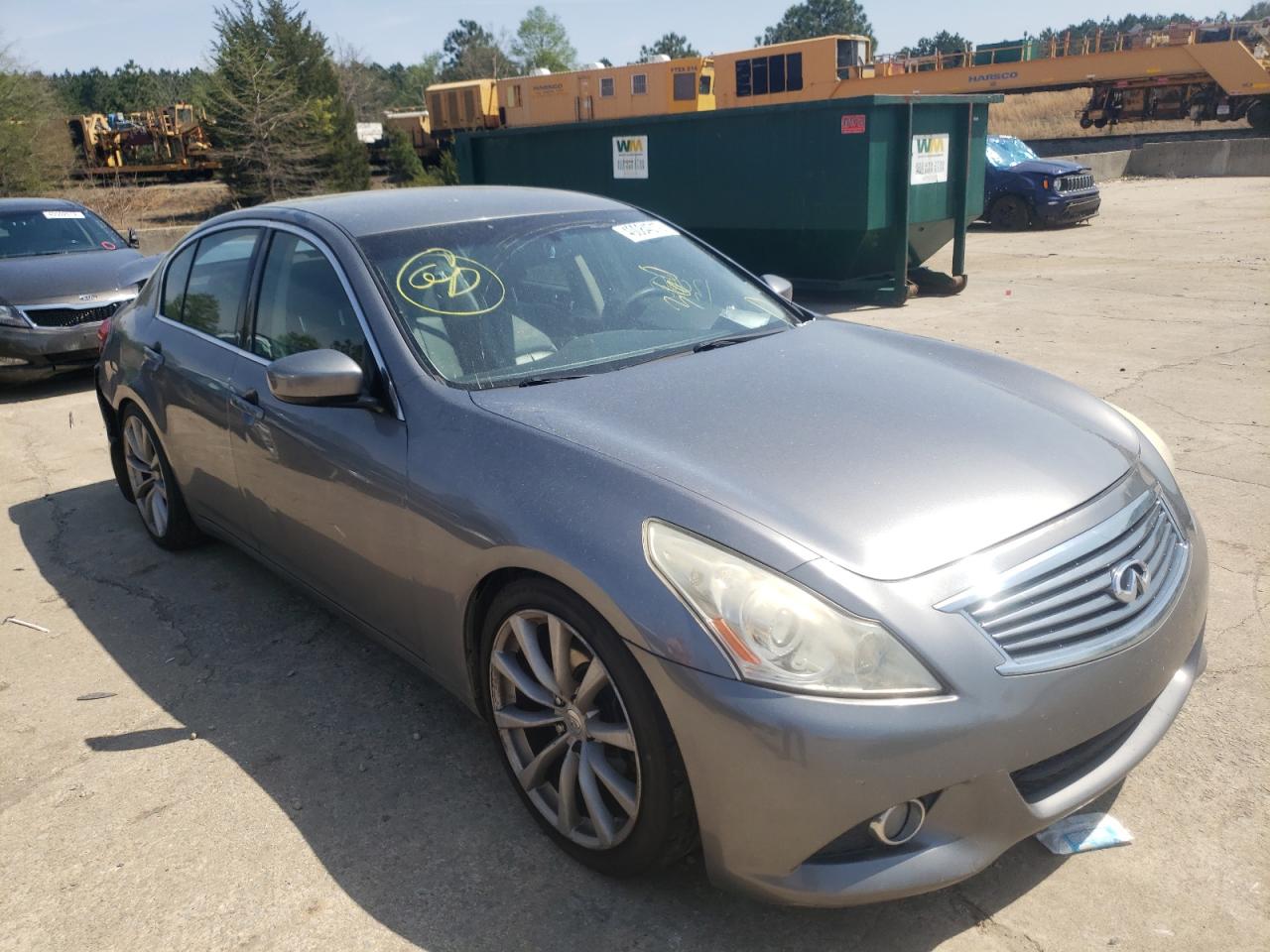 INFINITI G37 BASE 2010 with VIN JN1CV6AP4AM401867 - Photo from auction