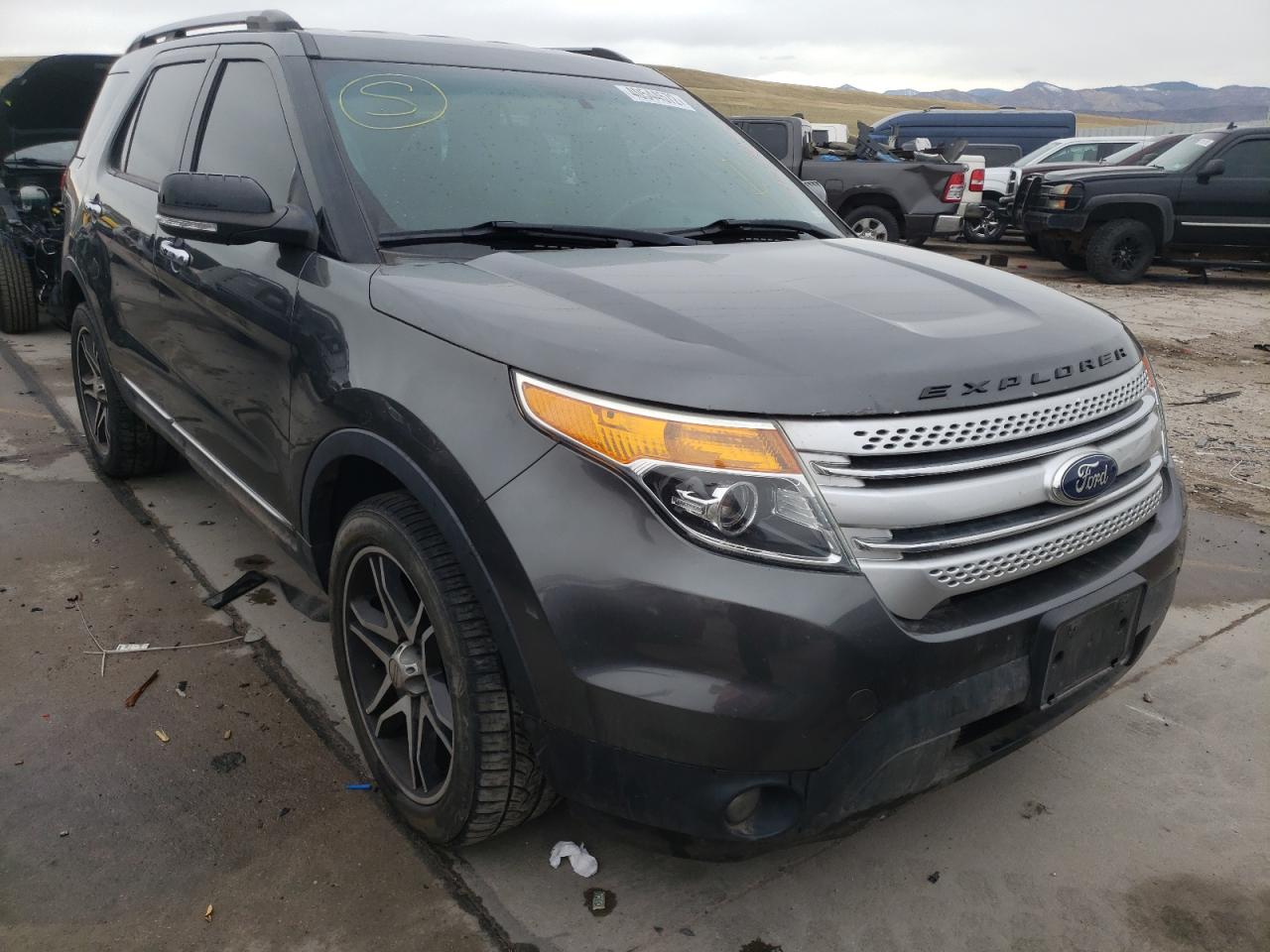 FORD EXPLORER X 2015 with VIN 1FM5K8D86FGB91370 - Photo from auction