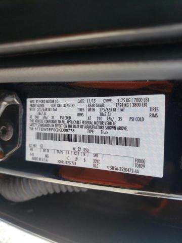 Photo 10 from auction – 2016 FORD F150 SUPER with VIN 1FTEW1EF0GKD09778
