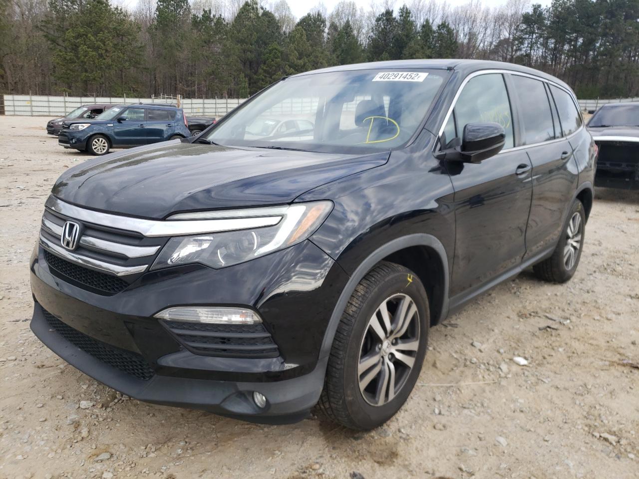 Photo 2 from auction – 2016 HONDA PILOT EXL with VIN 5FNYF5H52GB004531