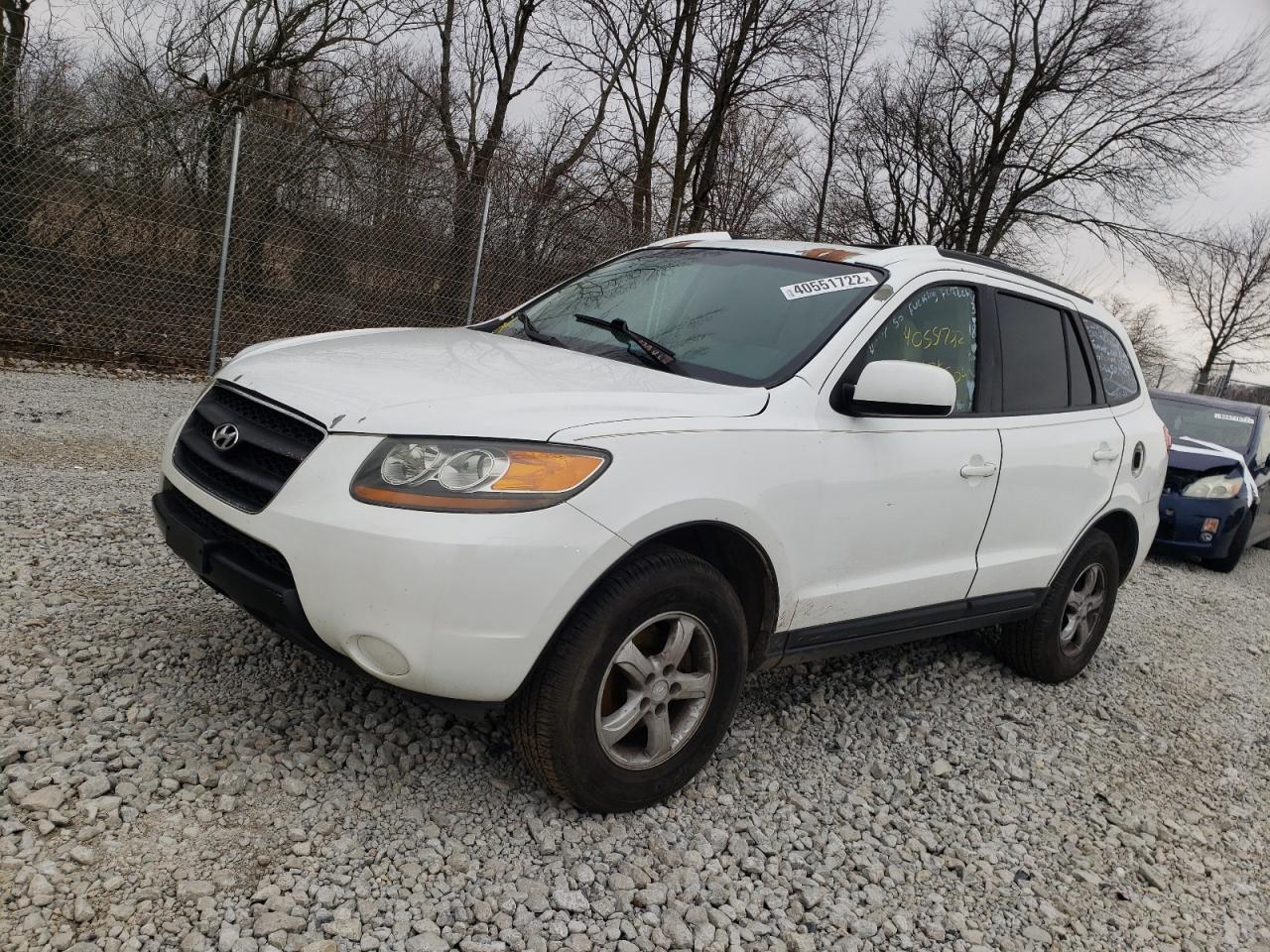 Photo 2 from auction – 2007 HYUNDAI SANTA FE G with VIN 5NMSG73D87H049372