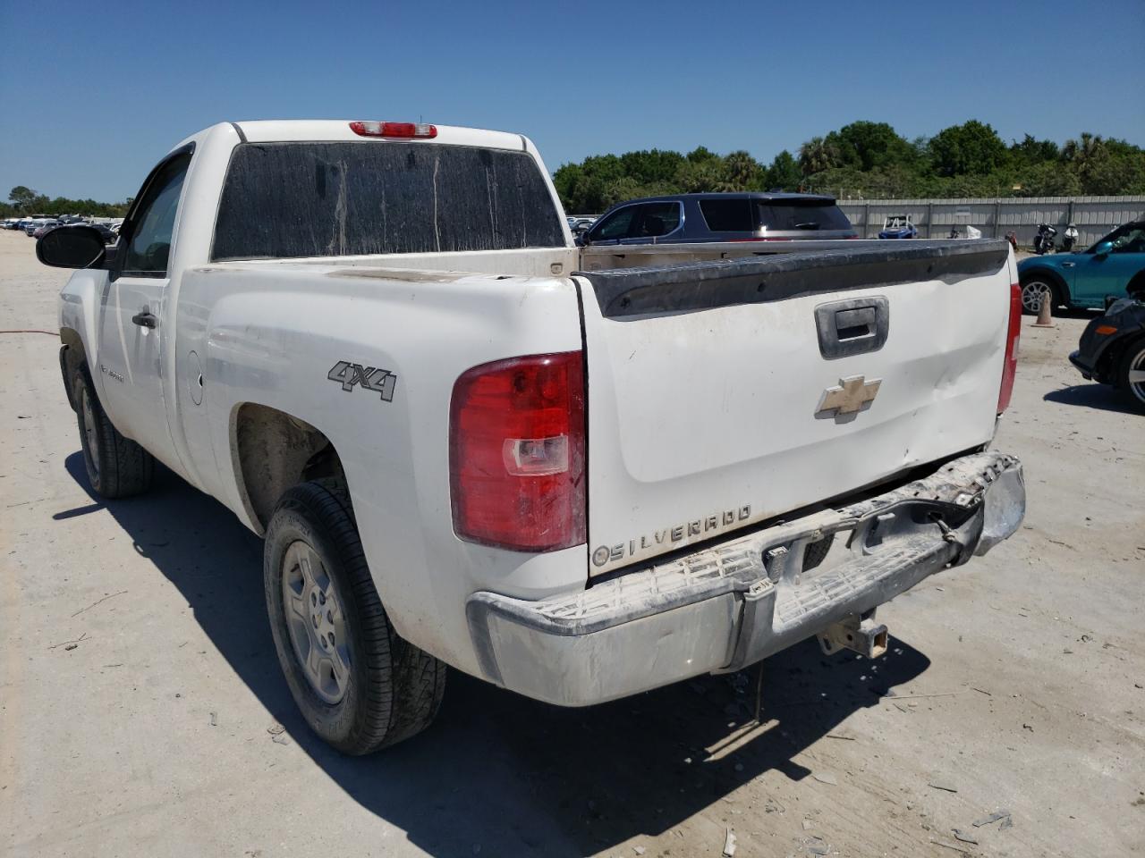 Photo 3 from auction – 2008 CHEVROLET SILVERADO with VIN 1GCEK14C08Z177990