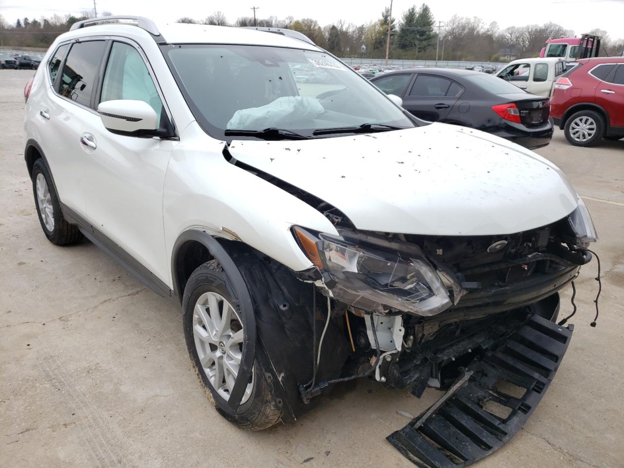 NISSAN ROGUE S 2019 with VIN KNMAT2MV6KP546499 - Photo from auction
