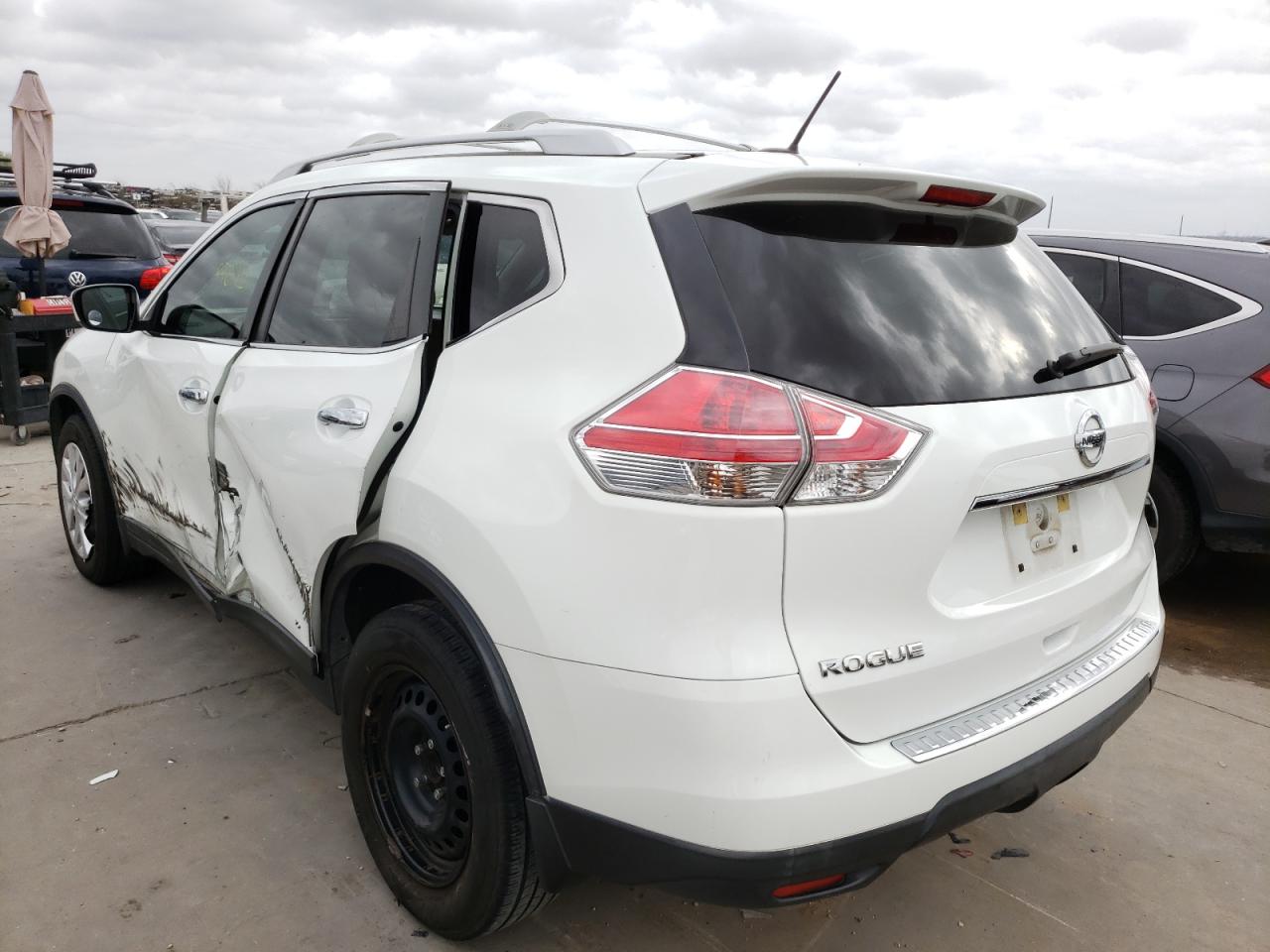Photo 3 from auction – 2016 NISSAN ROGUE S with VIN KNMAT2MTXGP606015