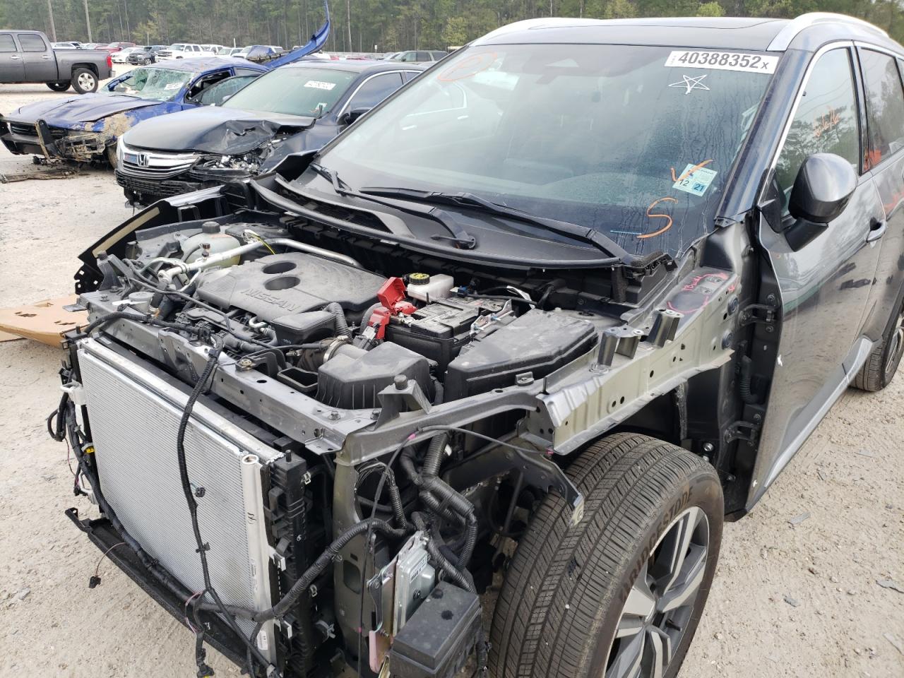 Photo 9 from auction – 2021 NISSAN ROGUE SL with VIN 5N1AT3CA9MC671118