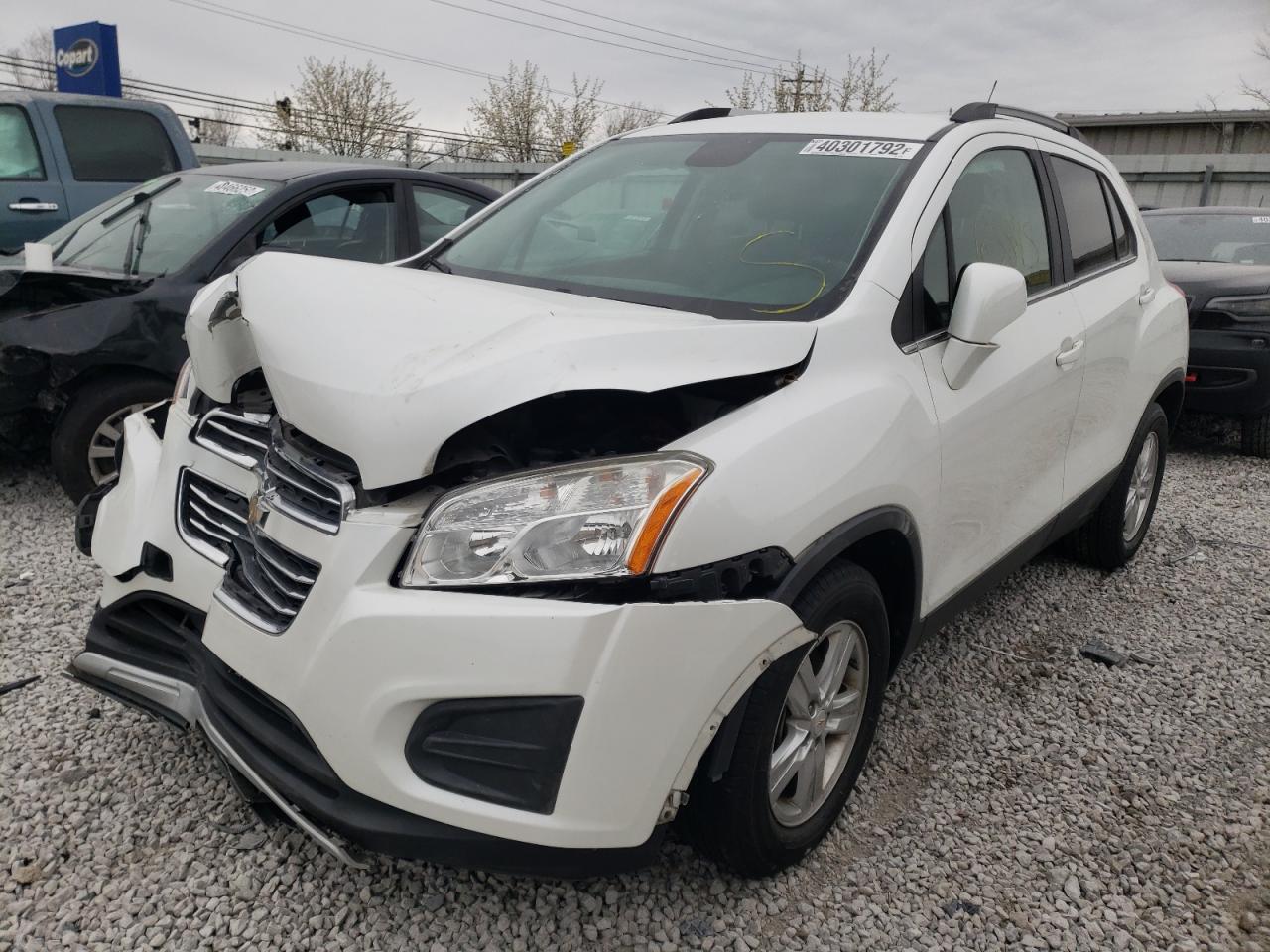 Photo 2 from auction – 2015 CHEVROLET TRAX 1LT with VIN KL7CJLSB6FB140557