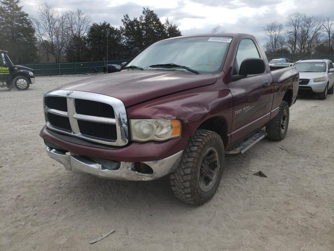 Photo 2 from auction – 2003 DODGE RAM 1500 S with VIN 1D7HU16N73J504758