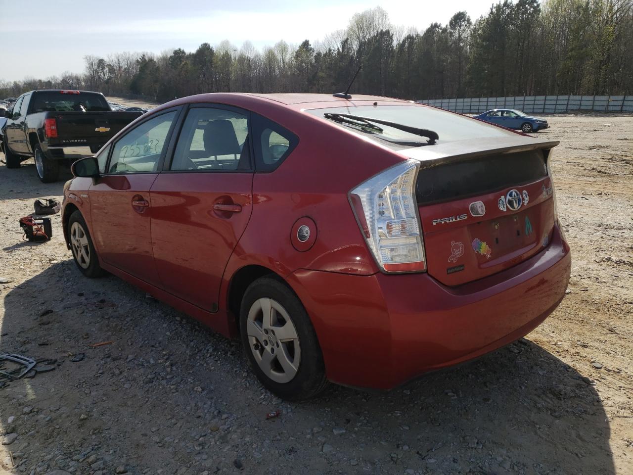 Photo 3 from auction – 2011 TOYOTA PRIUS with VIN JTDKN3DU9B0287737