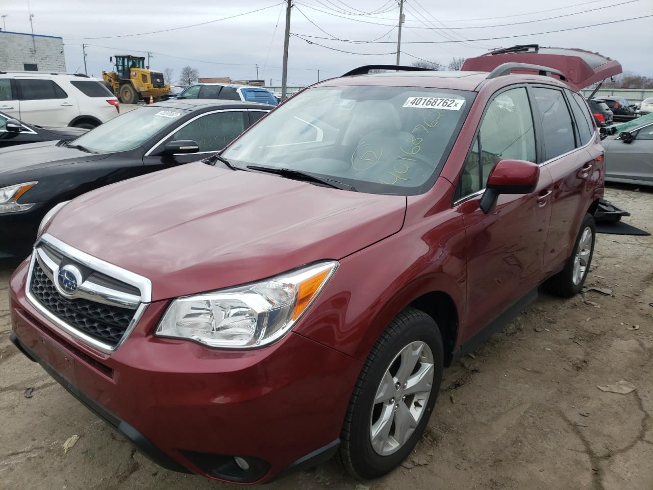 Photo 2 from auction – 2015 SUBARU FORESTER 2 with VIN JF2SJAHC2FH457799