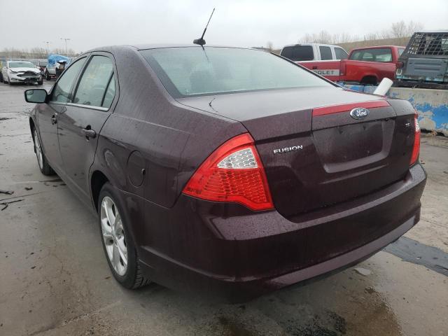 Photo 3 from auction – 2012 FORD FUSION SE with VIN 3FAHP0HA6CR294672
