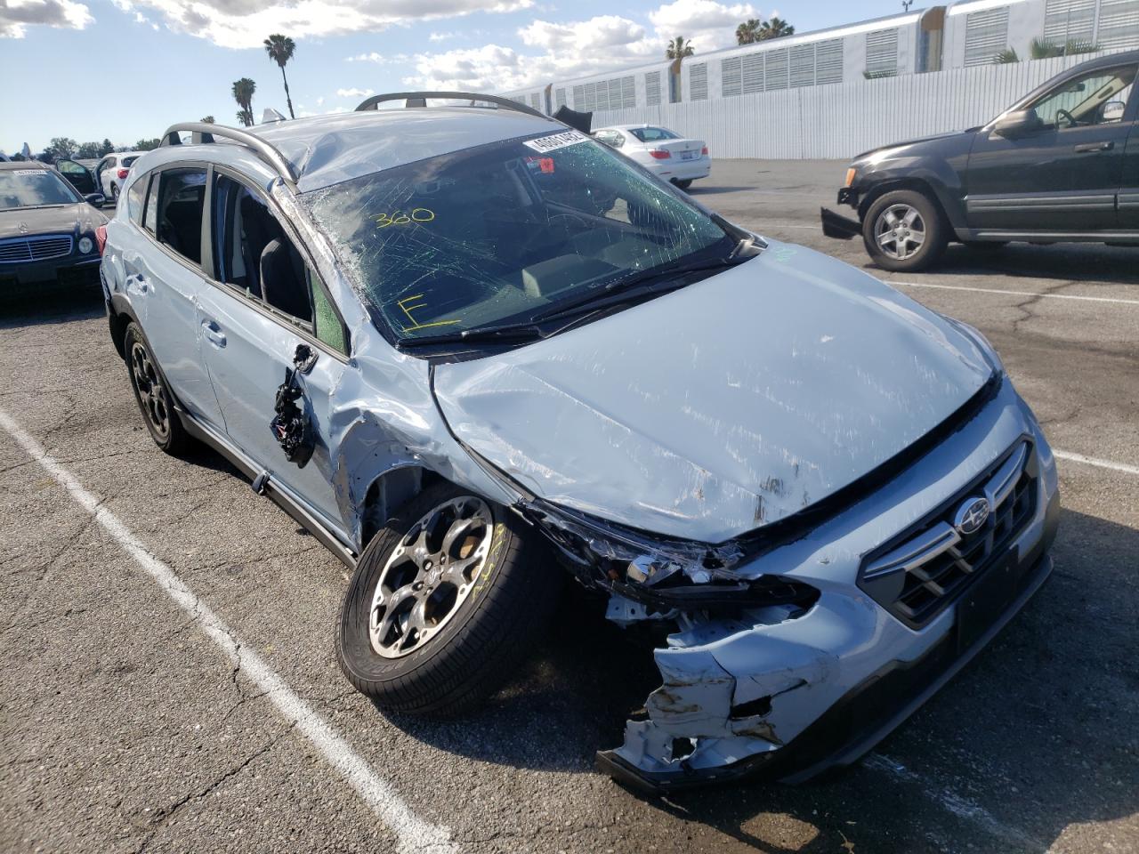 Photo 1 from auction – 2021 SUBARU CROSSTREK with VIN JF2GTAPC7M8659424
