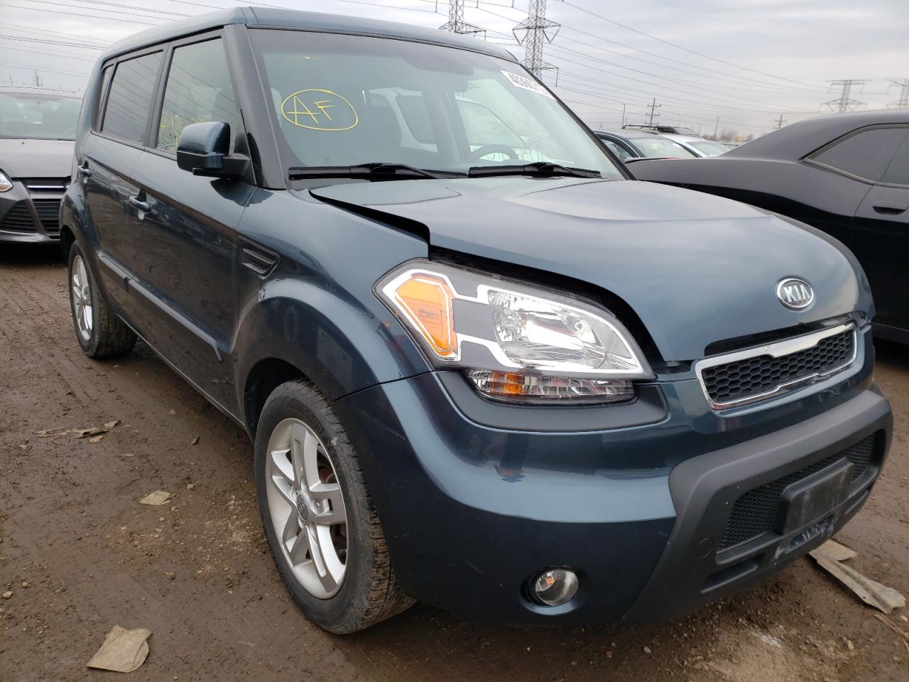 KIA SOUL + 2011 with VIN KNDJT2A21B7249165 - Photo from auction